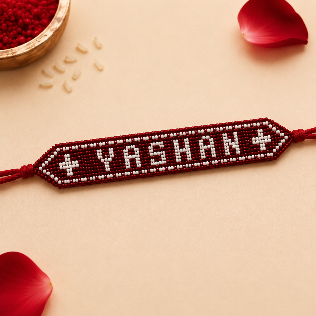 Cross Moti Designed Rakhi
